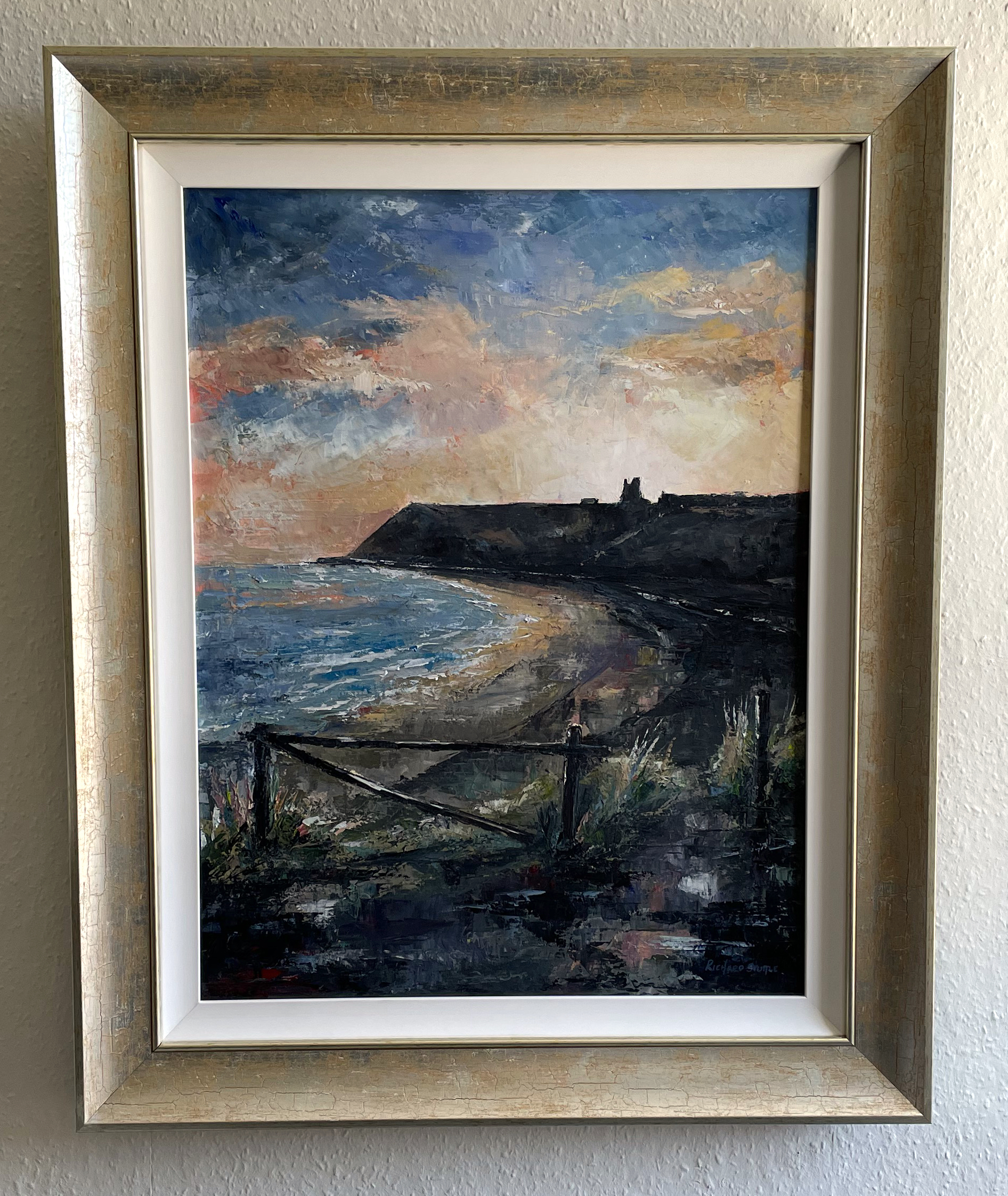 North Bay, Scarborough. Oil on Canvas by Richard Stuttle
