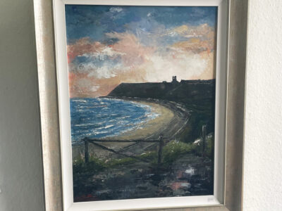 Scarborough Sunrise. Oil on canvas